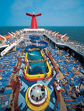 carnival cruise pool